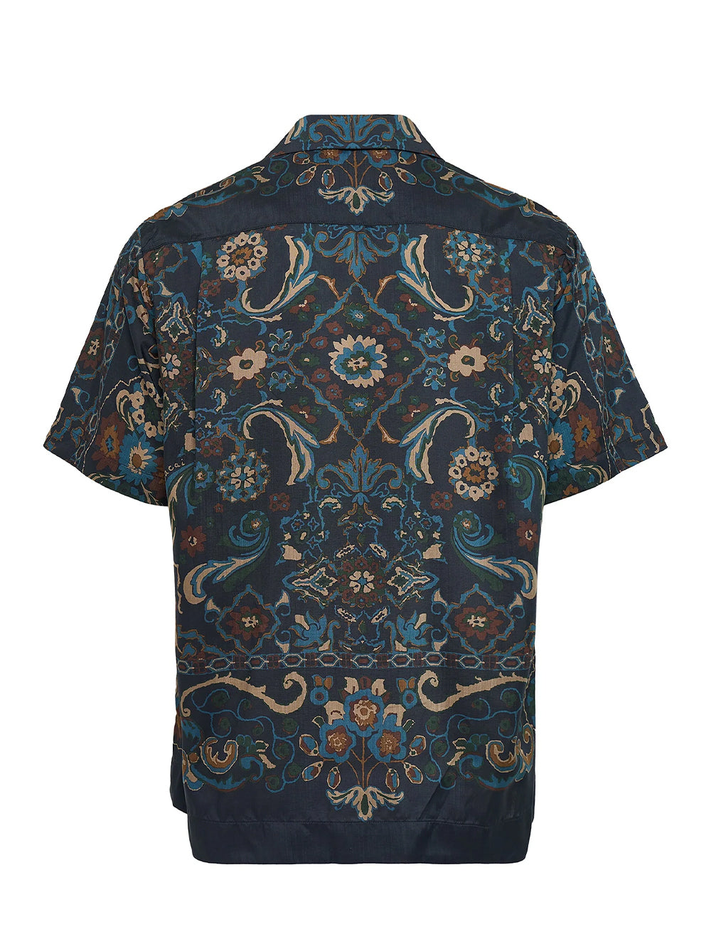 Floral Print Shirt Navy