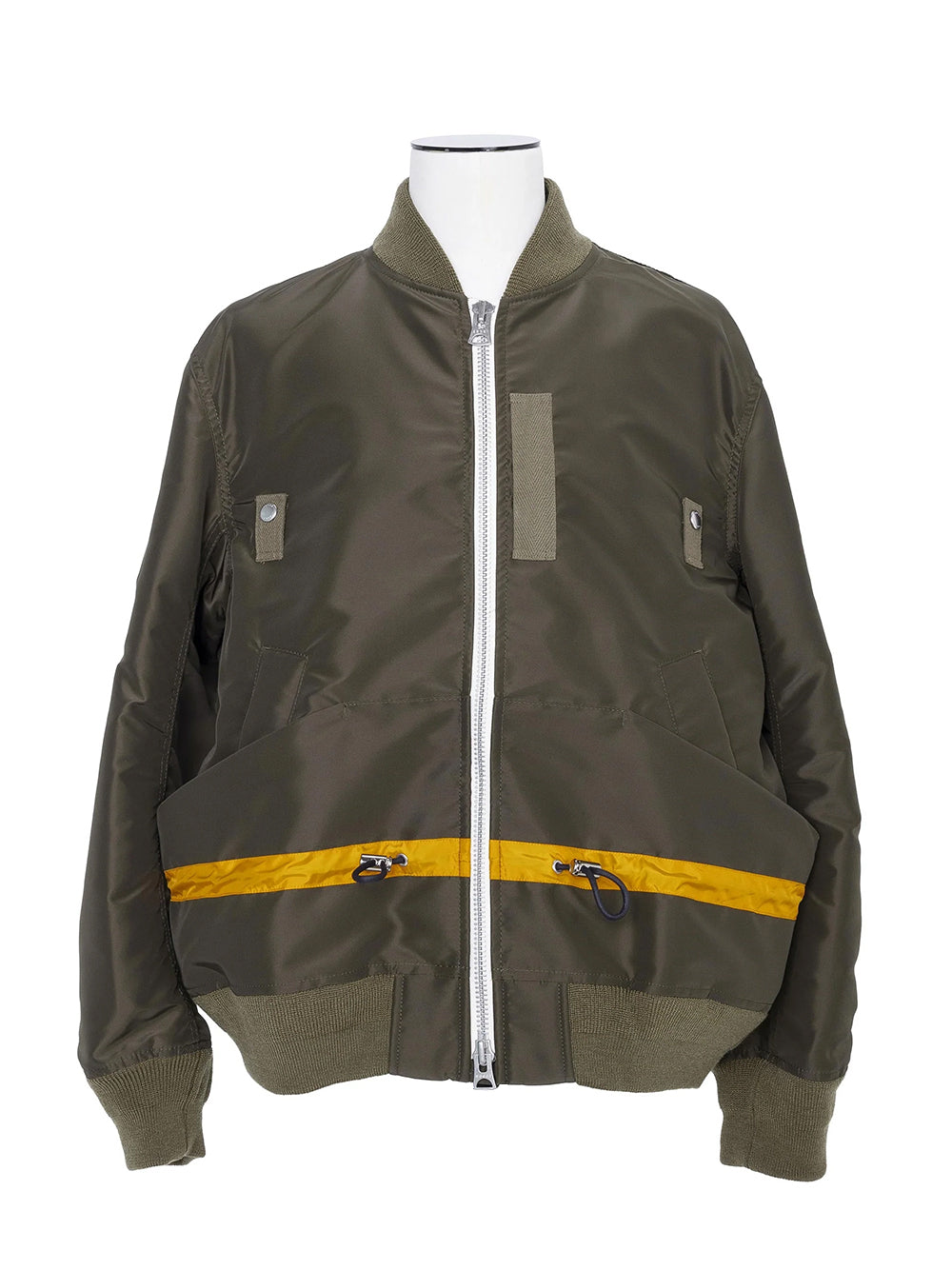 Nylon Twill Blouson D/Khaki