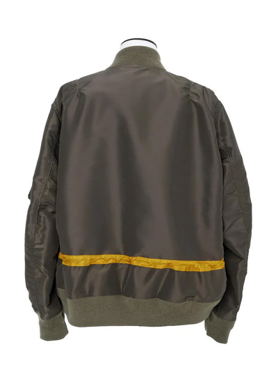 Nylon Twill Blouson D/Khaki