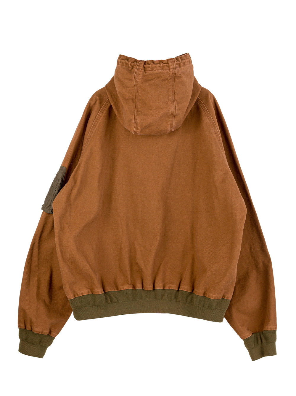 Sacai x Carhartt WIP Washed Duck Hooded Blouson (Dark Beige)
