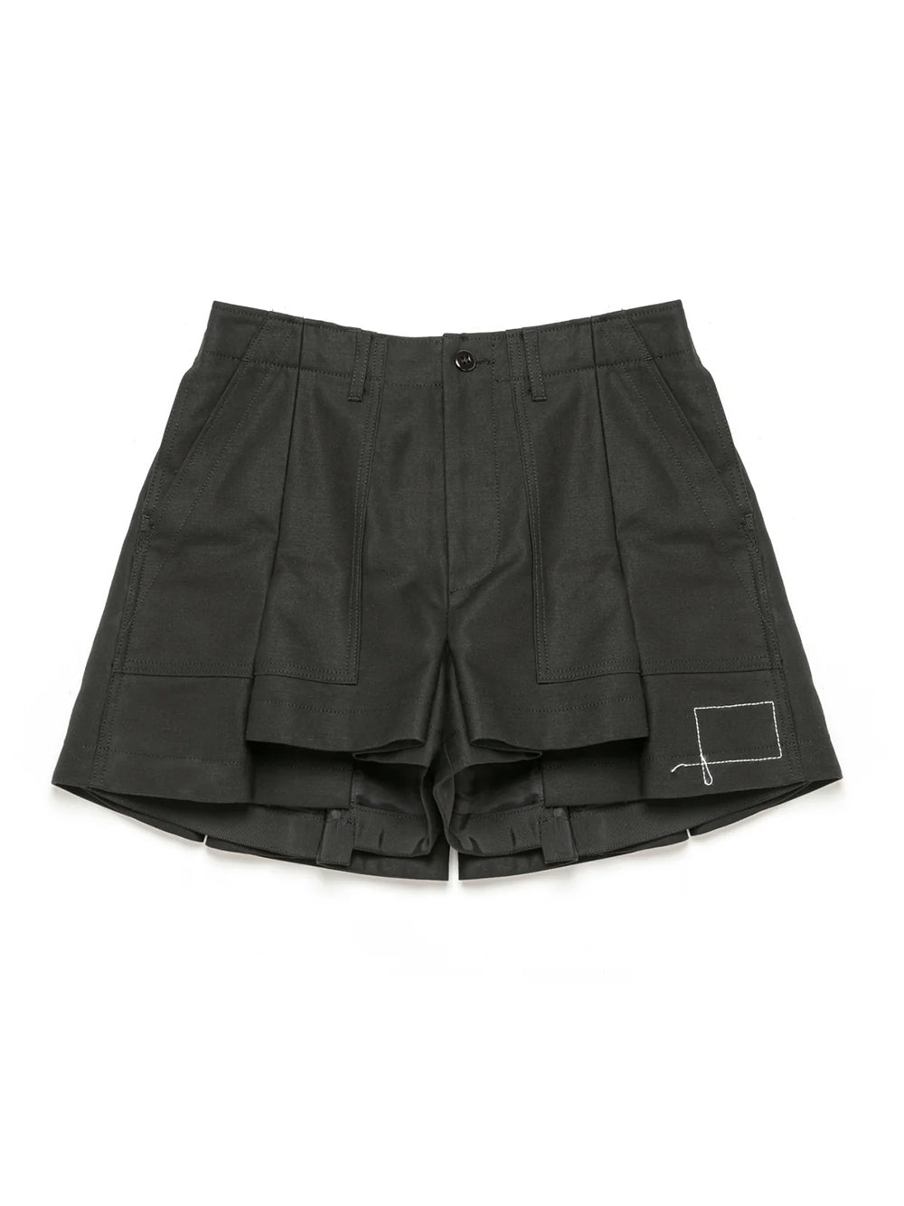 Wtaps Cotton Back Satin Shorts Black