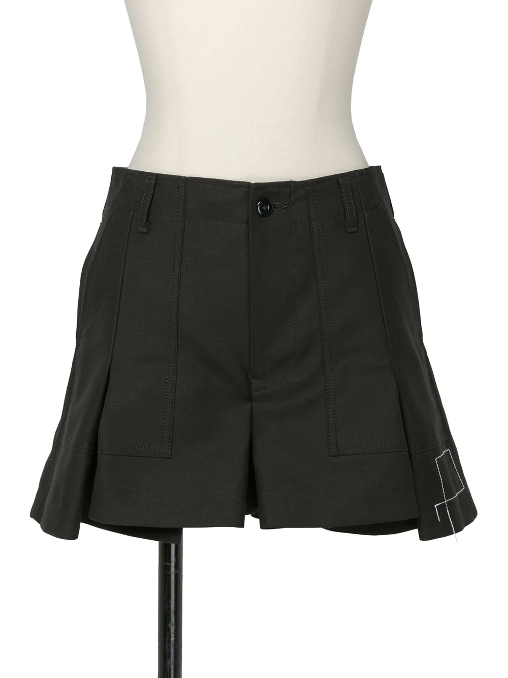 Wtaps Cotton Back Satin Shorts Black