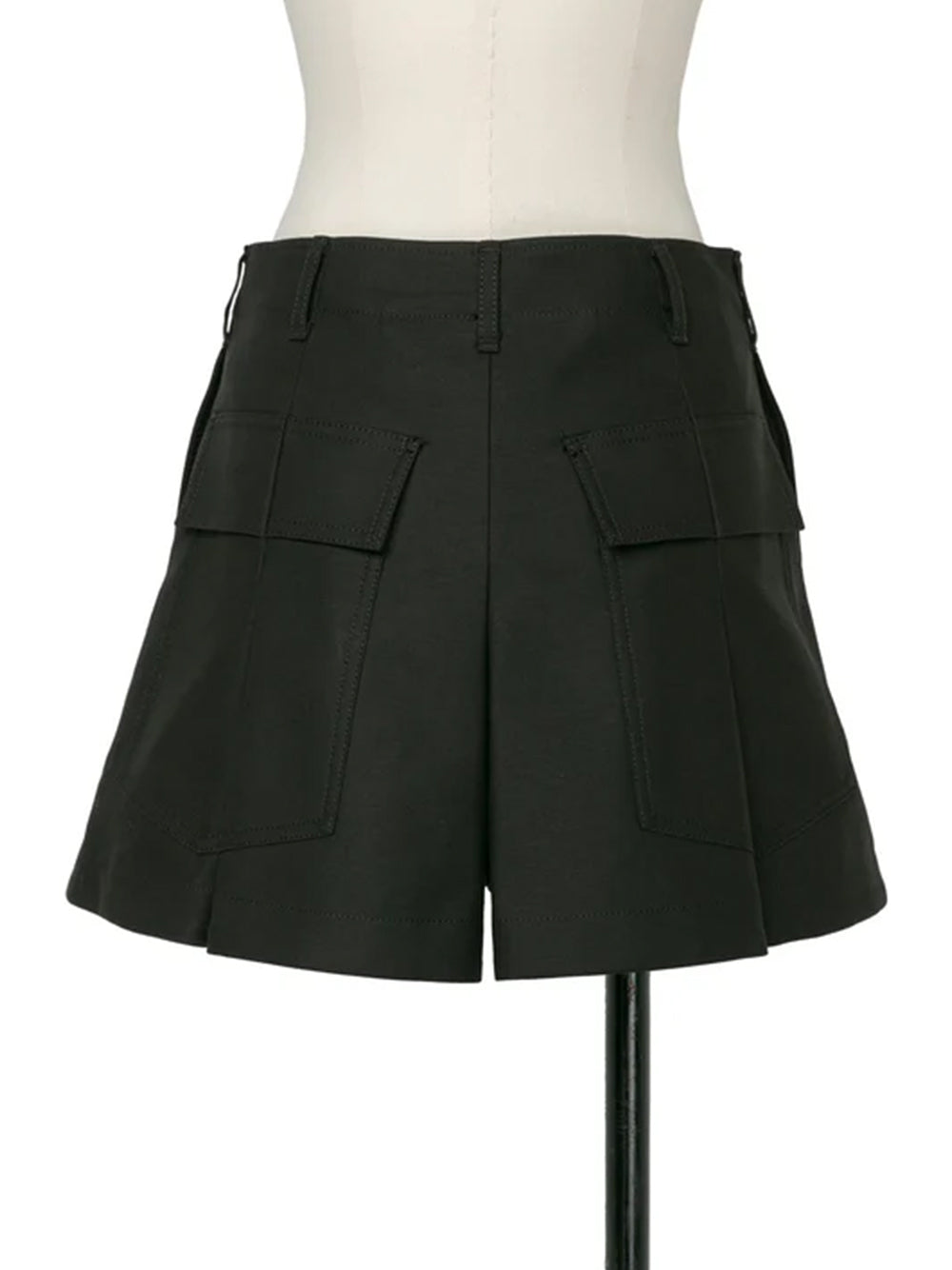 Wtaps Cotton Back Satin Shorts Black