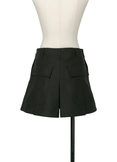 Wtaps Cotton Back Satin Shorts Black