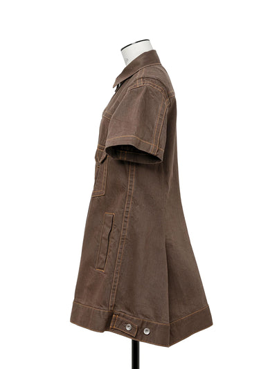 Denim Dress Brown
