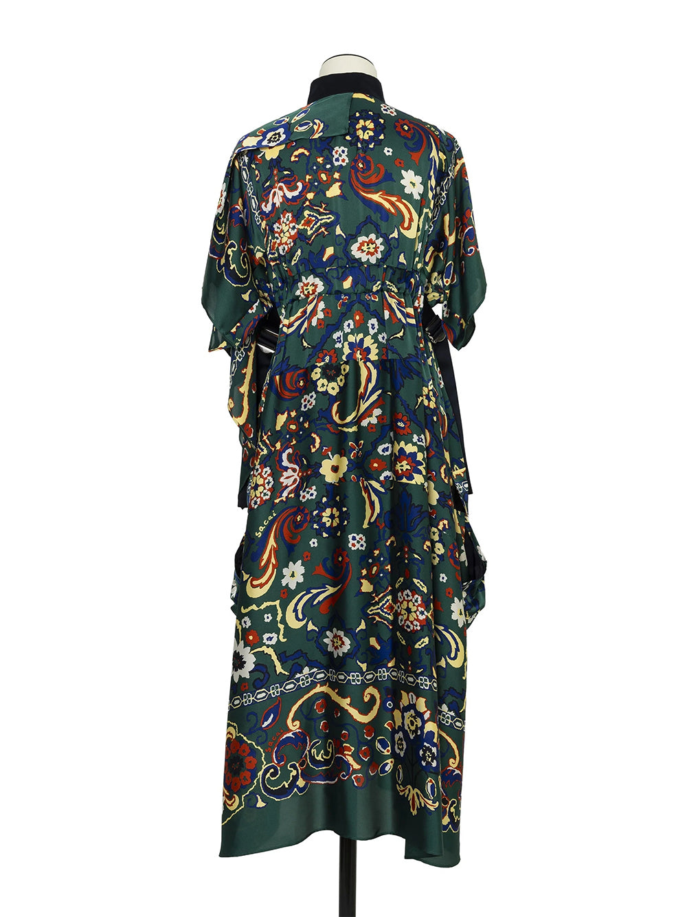 Floral Print Dress Green