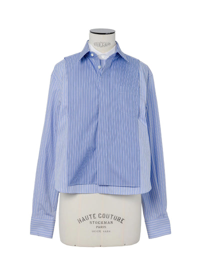 Poplin Shirt Stripe Mix