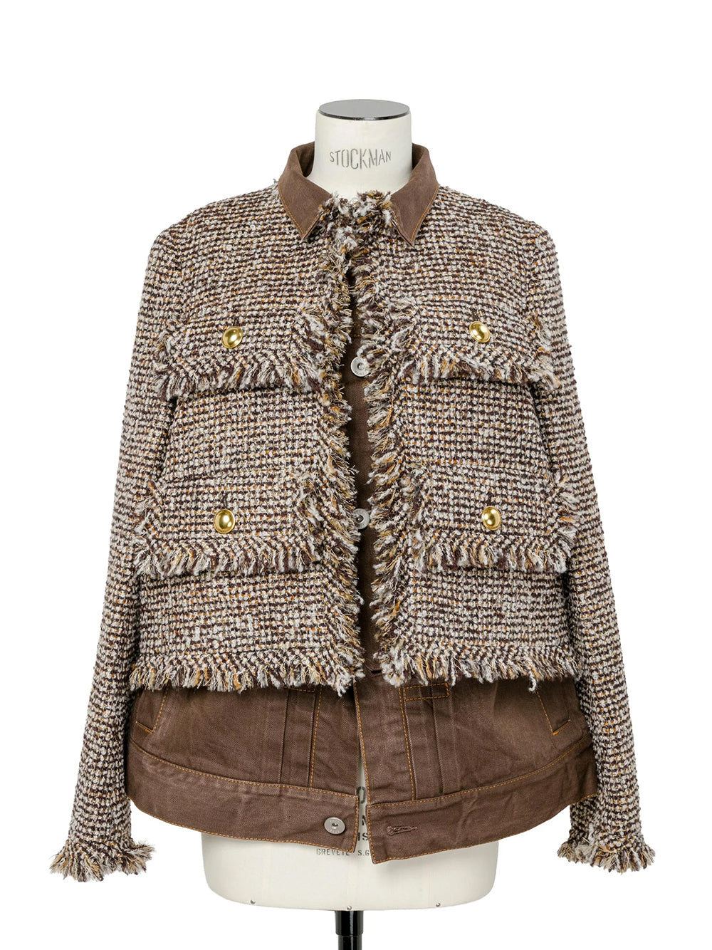 Tweed Jacket Brown