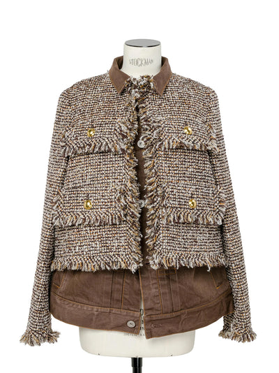 Tweed Jacket Brown