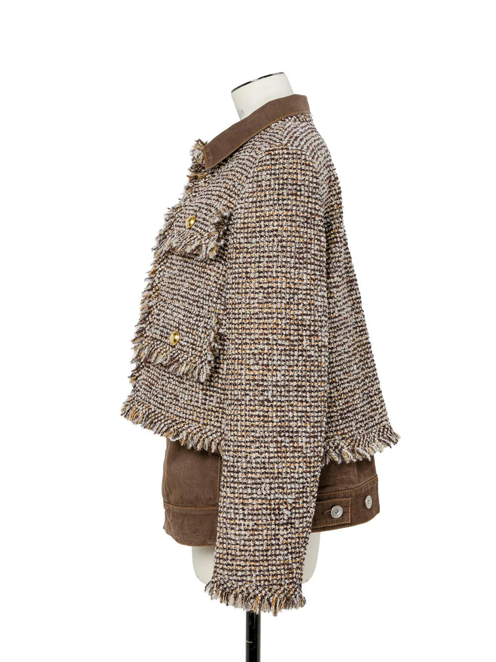 Tweed Jacket Brown