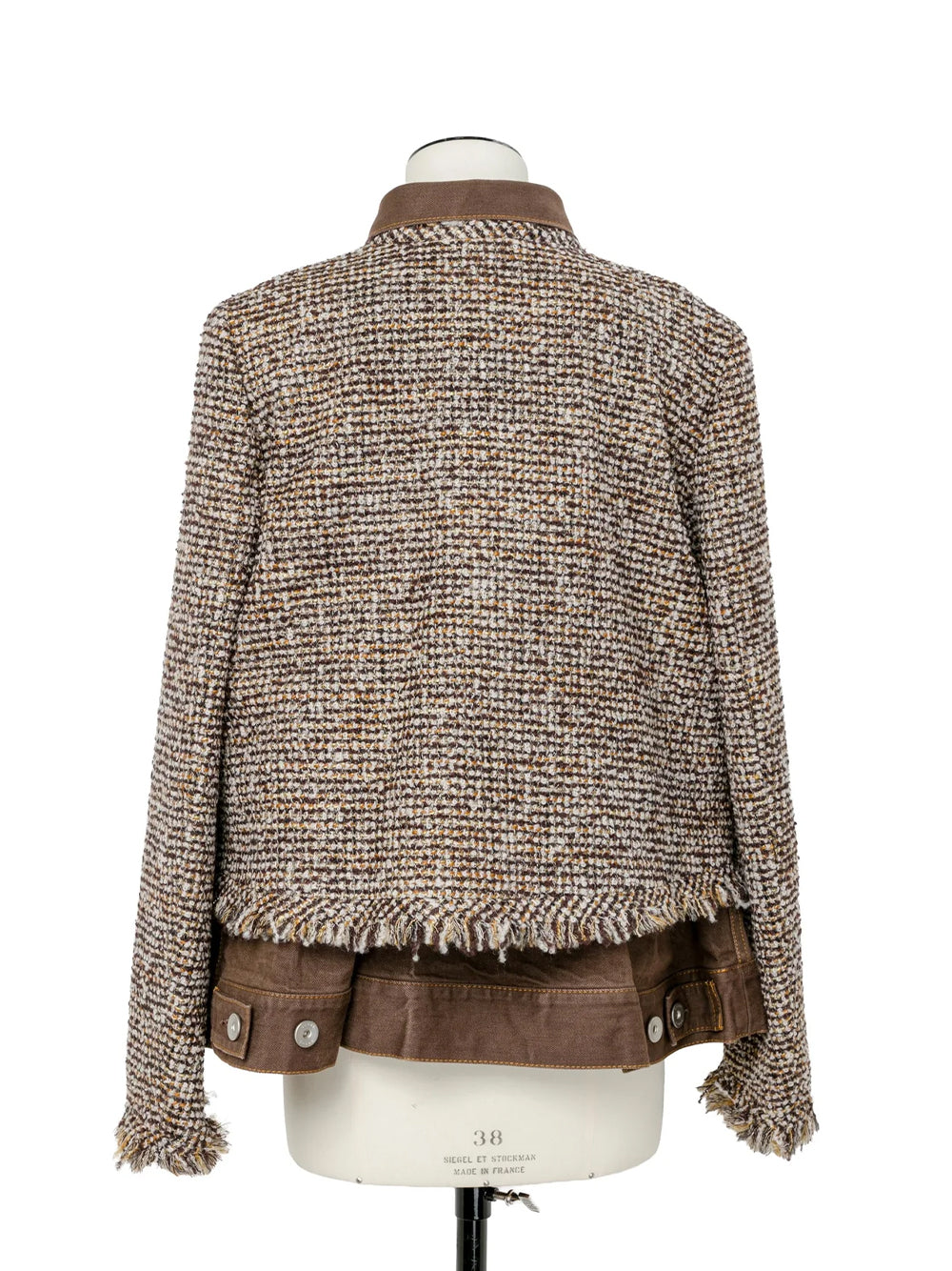 Tweed Jacket Brown
