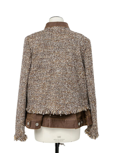 Tweed Jacket Brown