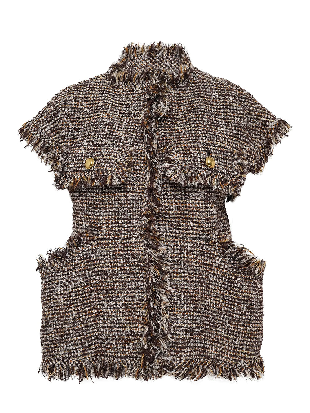 Tweed Jacket Brown