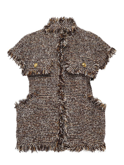 Tweed Jacket Brown