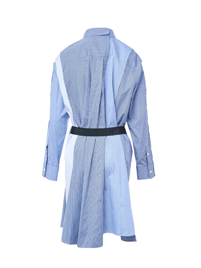 Poplin Dress Stripe Mix
