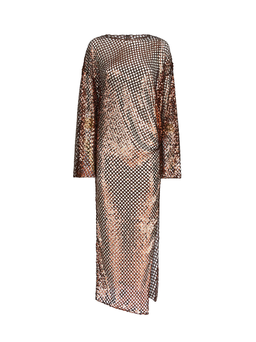 Midi Dress Dark Brown