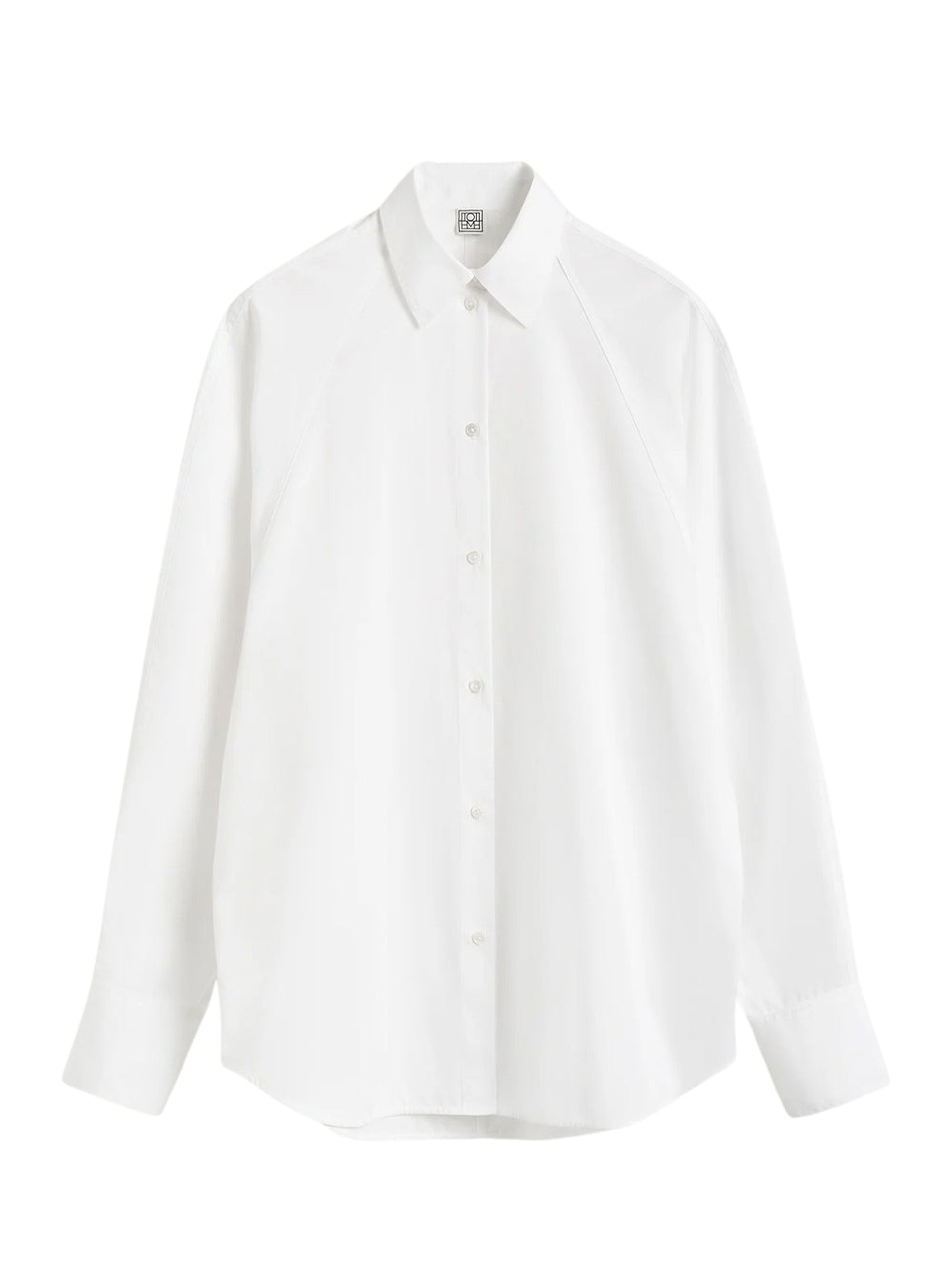 Raw Raglan Shirt White