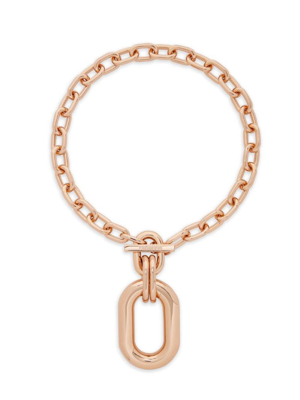 XL Link Necklace (Rose Gold)
