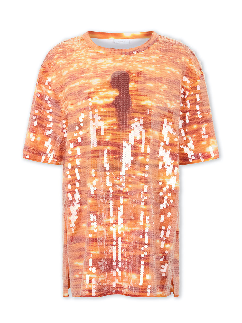 T-Shirt Mini Dress (Water Girl Sunset)