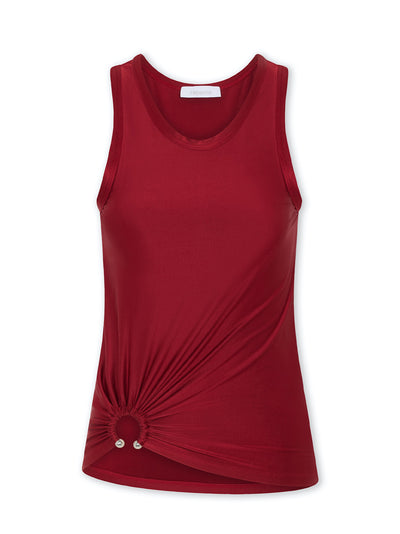 Jersey Tank Top (Ruby Red)