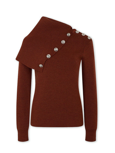 Wool Sweater (Rust)