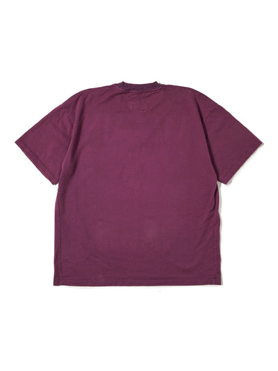 Villain Cover Print T-Shirt Purple