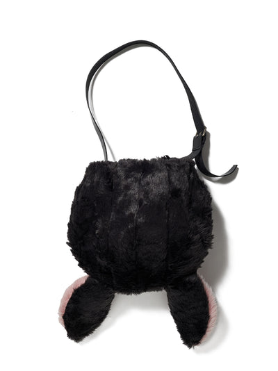 Rabbit Head Bag/Middle Black