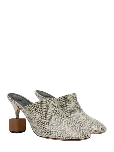 Les Mules Bisou Beige