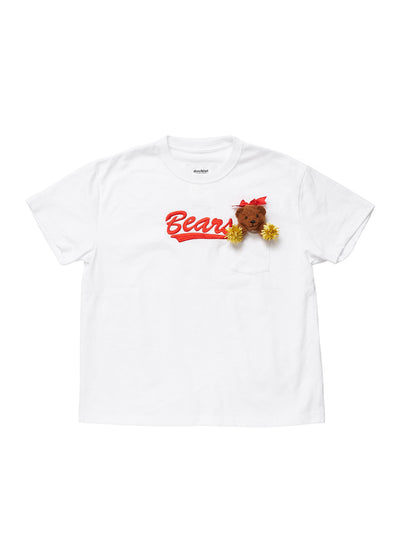 Cheerleading Bear T-Shirt White