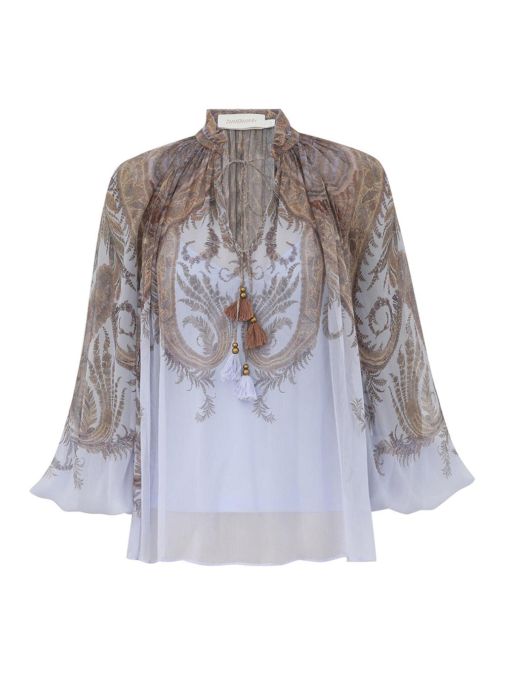 Hypnotic Billow Blouse Lilac Paisley