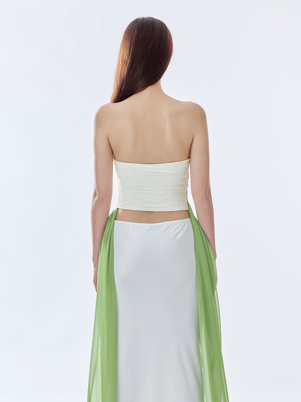 3 Carats Bustier (Three-Tone) Green