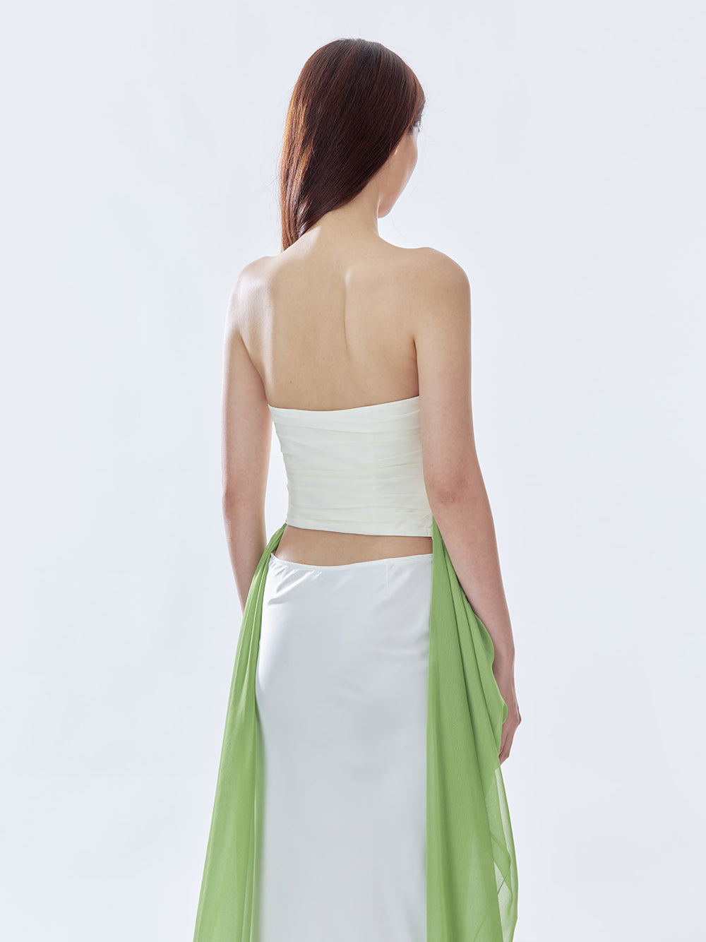 3 Carats Bustier (Three-Tone) Green