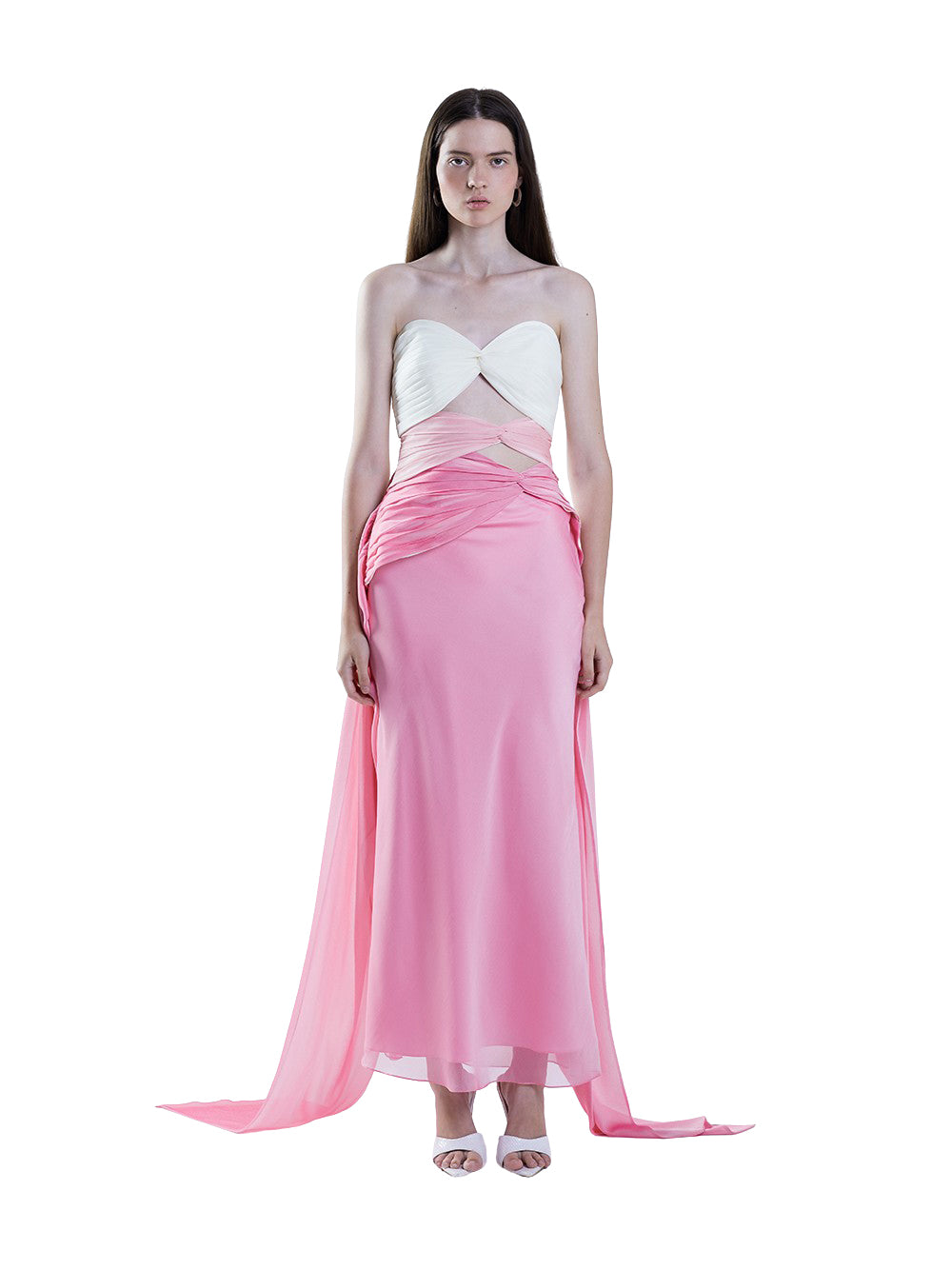 3 Carats Bustier (3 Tone) Dusty Pink