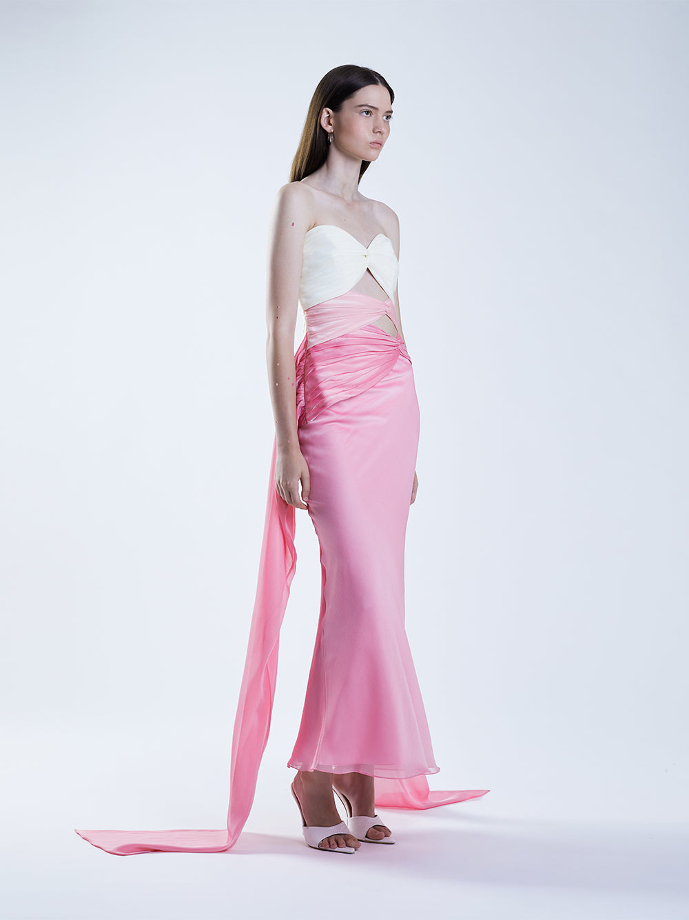 3 Carats Bustier (3 Tone) Dusty Pink