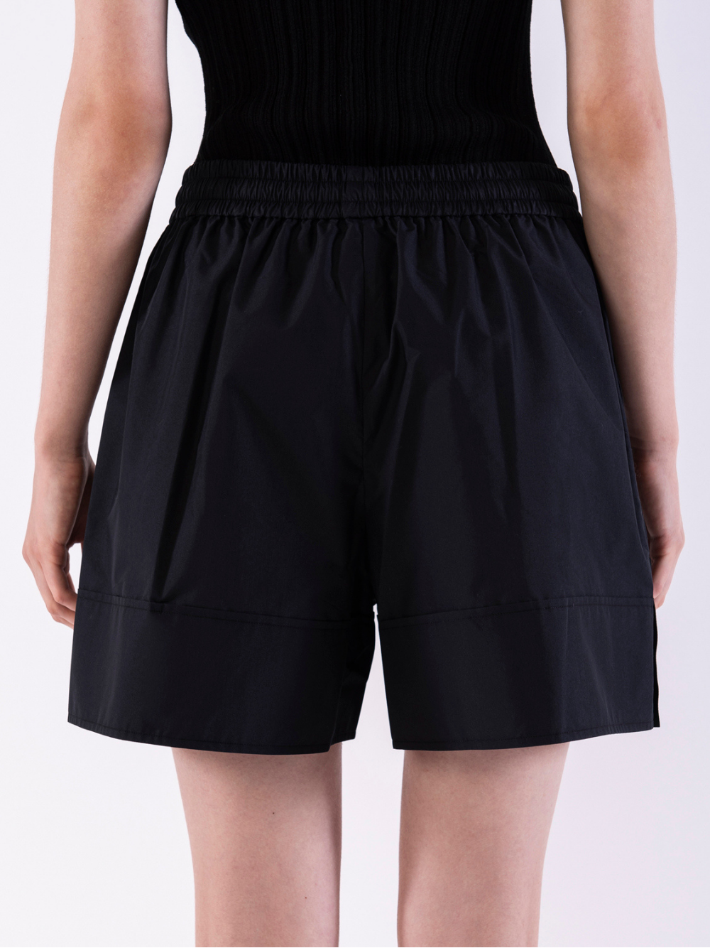 3.1-Phillip-Lim-Cotton-Poplin-Boxer-Shorts-Black-4