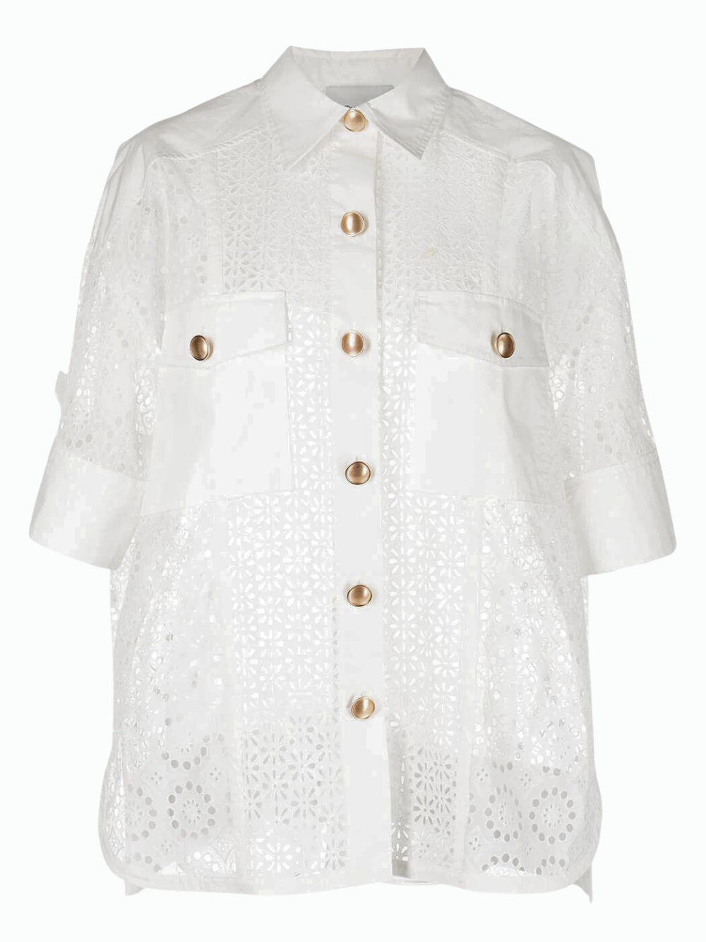 3.1-Phillip-Lim-Short-Sleeve-Broderie-Anglaise-Camp-Shirt-Ivory-1