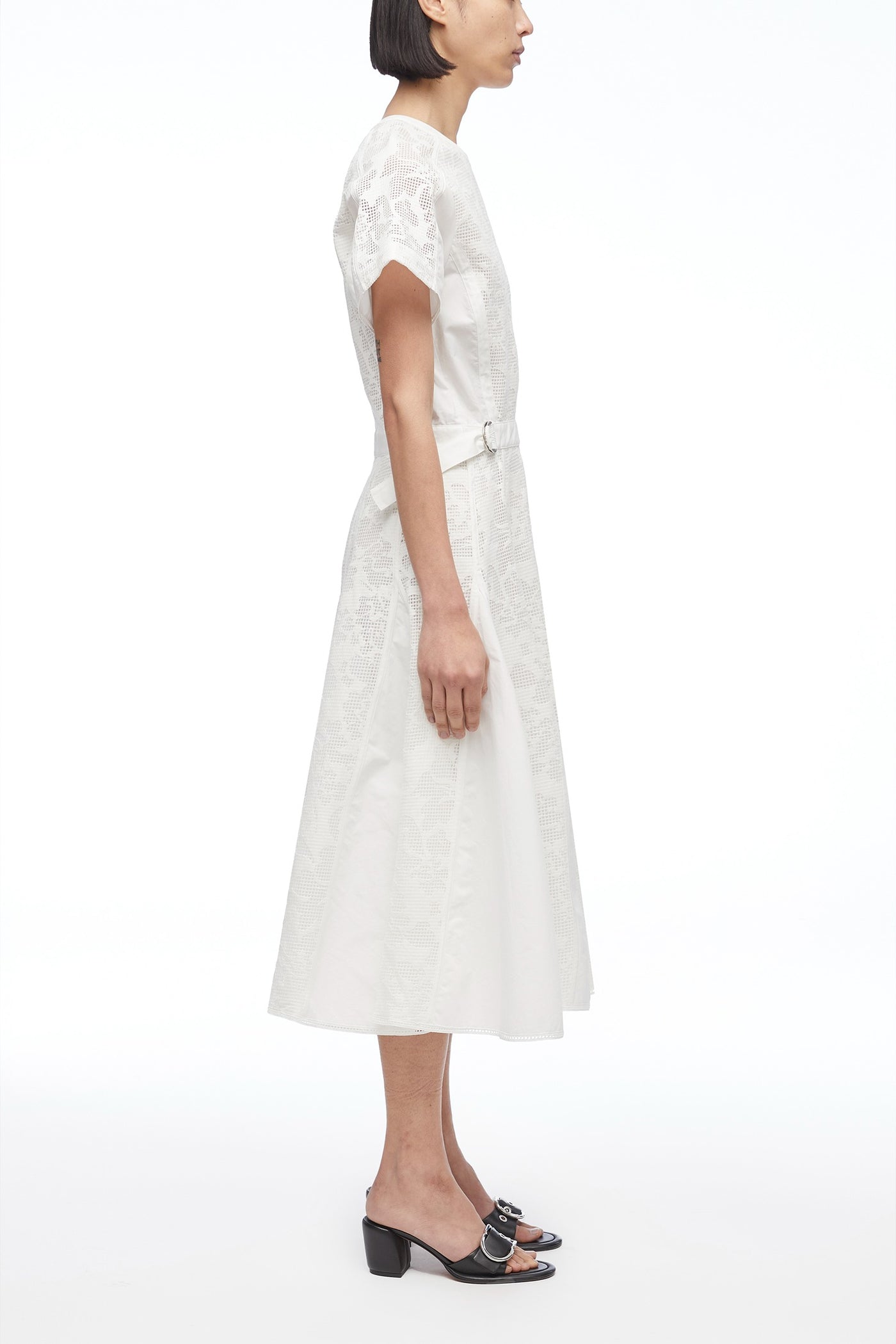 3.1PhillipLim-BondedLaceShortsleevePleatedComboDressWhite-3