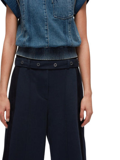 3.1 Phillip Lim-Deconstructed Cropped Denim-Blue-5