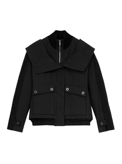 3.1 Phillip Lim-Double Collar Utility Jacket-Midnight-6