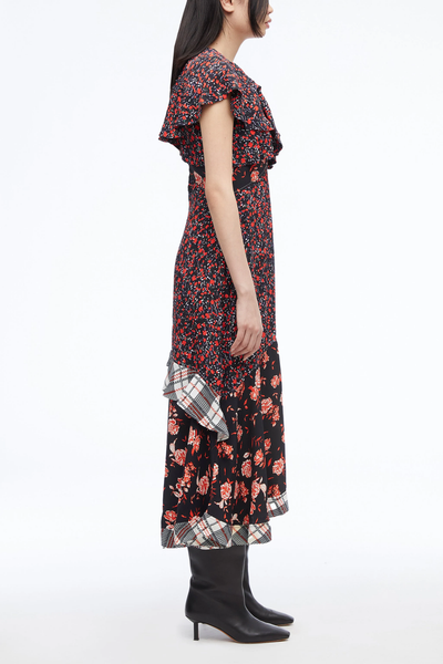 3.1PhillipLim-FloralCollageRuffleMidiDress-Black-Multi-5