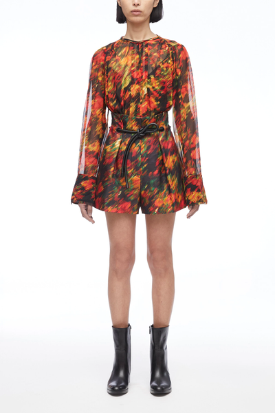 3.1PhillipLim-FlowersInMotionCottonCanvasOrigamiShort-BlurredFloralMulti-2