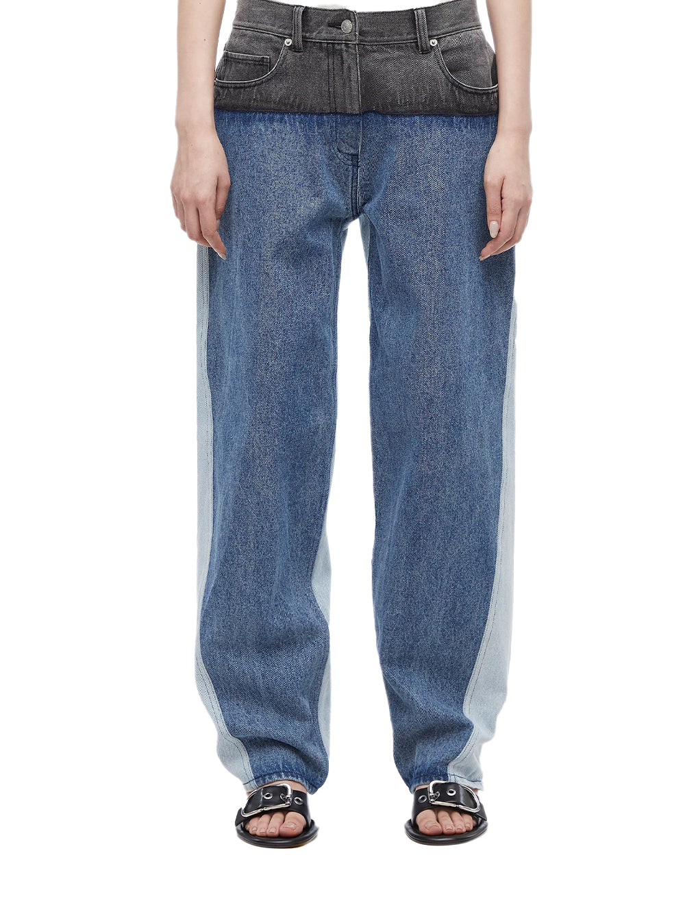 3.1PhillipLim-TwotonedSlouchyJeans-BlueMulti-1