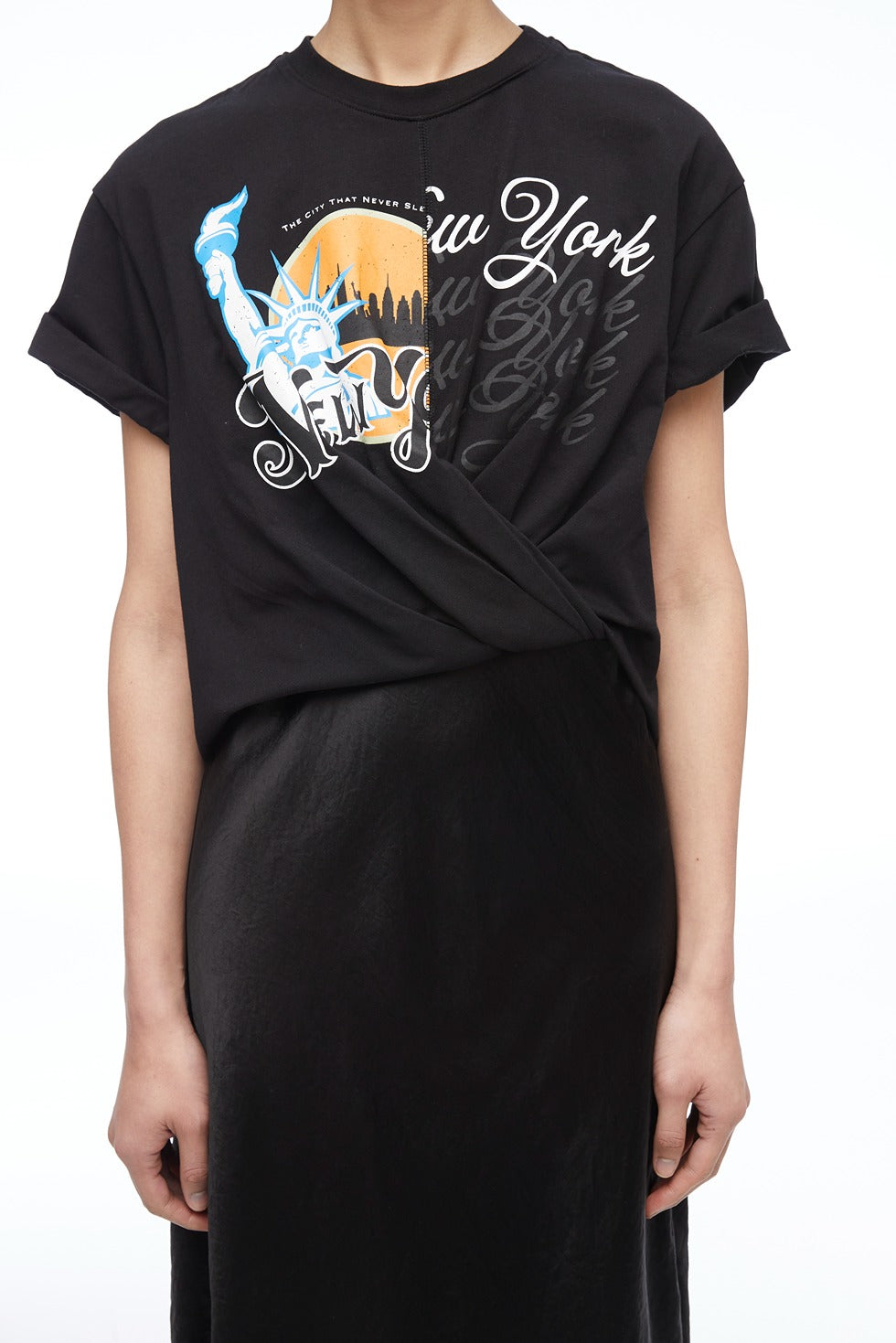 3.1PhillipLim-WeAreNYTwistTShirtSlipDress-BlackMulti-2