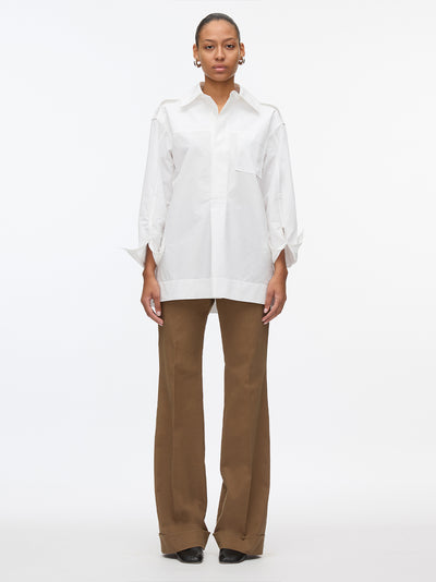 Classic Relaxed Shirt (White)