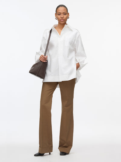 Classic Relaxed Shirt (White)