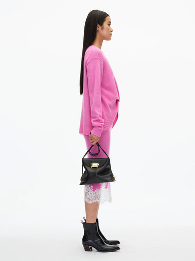 ID Petite Soft Shoulder Bag (Black)