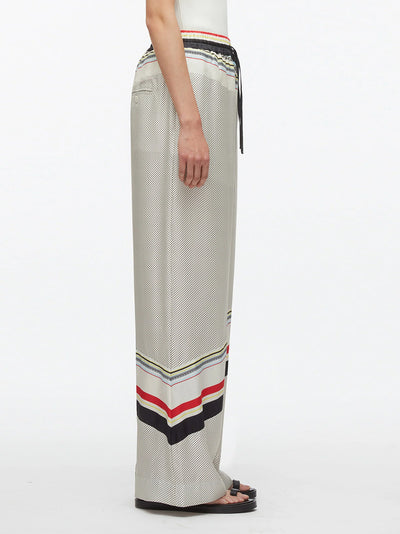 Liberty Silk PJ Pants (Ivory Multi)