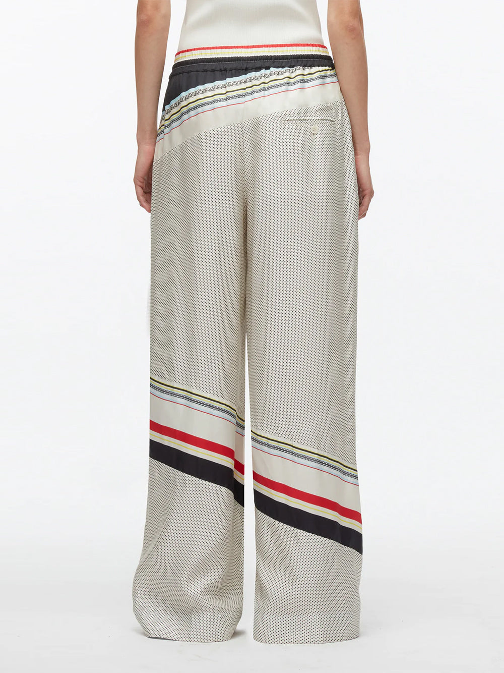 Liberty Silk PJ Pants (Ivory Multi)