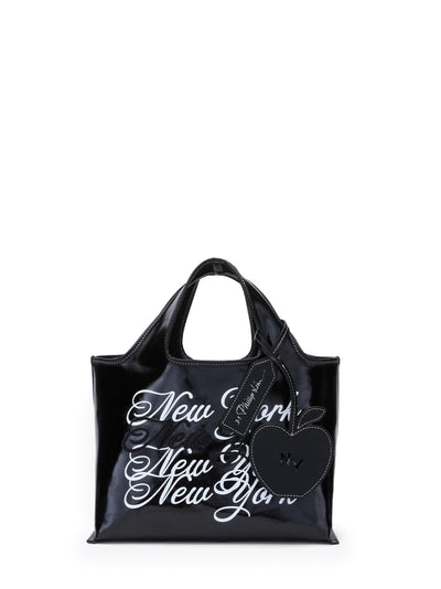 We Are NY Mini Market Tote (Black)