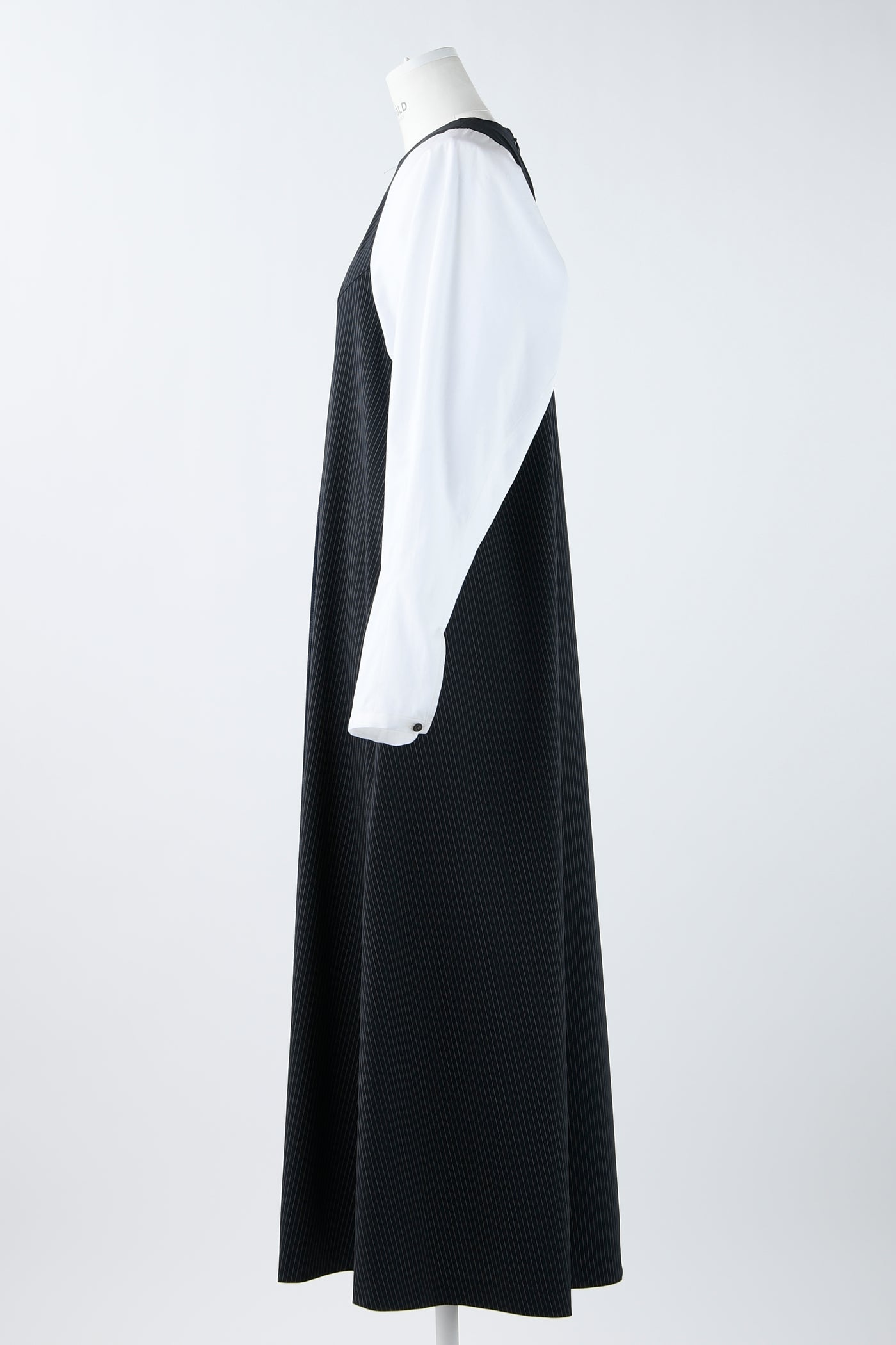Ladie Woven Dress Dark navy